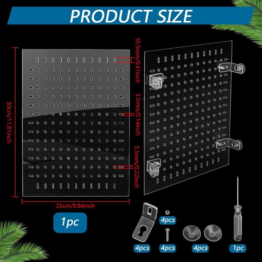 Acrylic Fish Divider Kit Clear - Aquarium Fish Net ulasan dan harga
