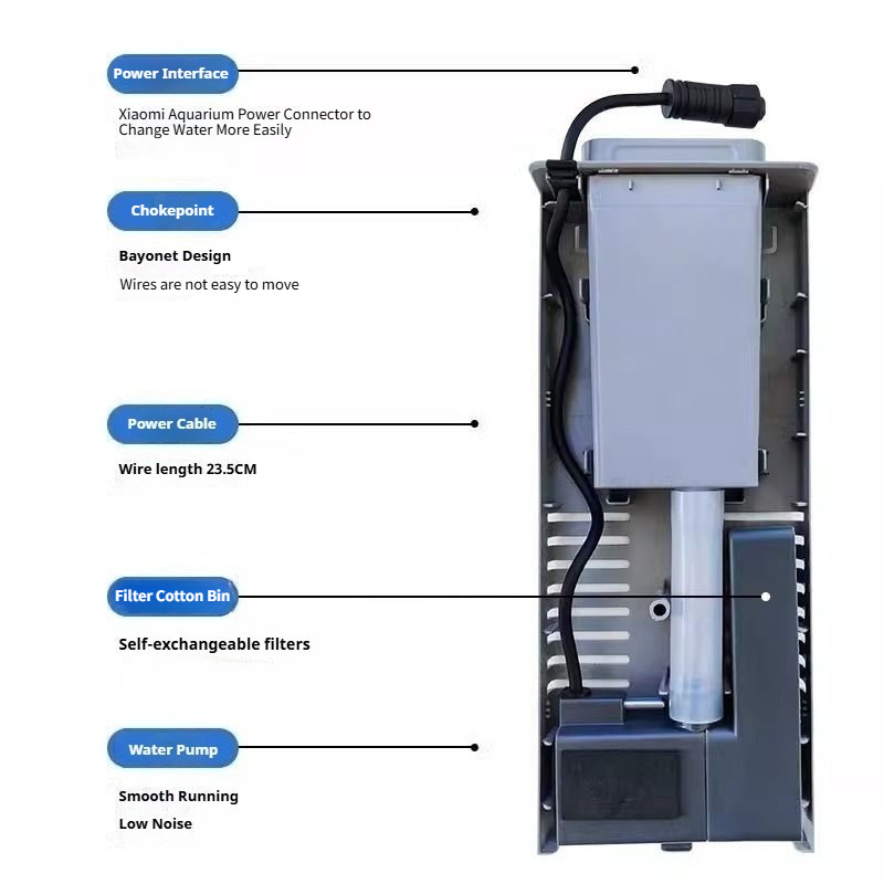 Fish Tank Water Pump for Xiaom - Aquarium Xiaomi ulasan dan harga