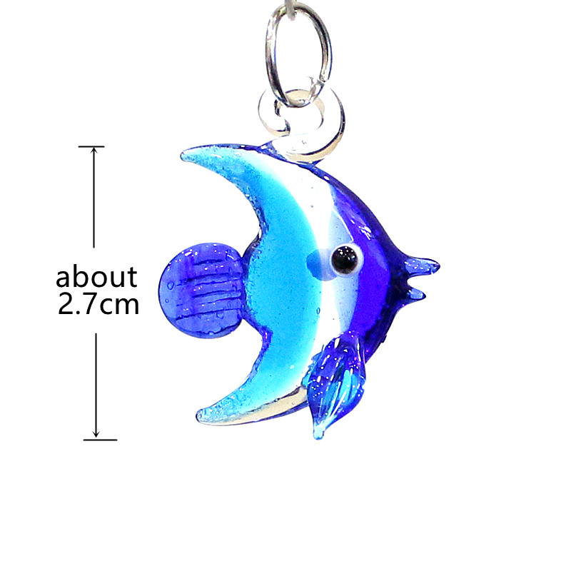 2pcs Mini Fish Glass Pendant C - Aquarium Fish And Supplies ulasan dan harga