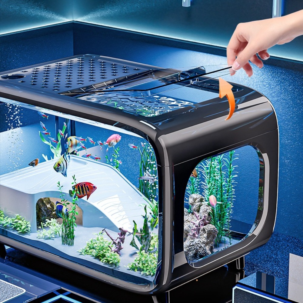 Transparent Luxury Fish Tank D - Aquarium Xl ulasan dan harga