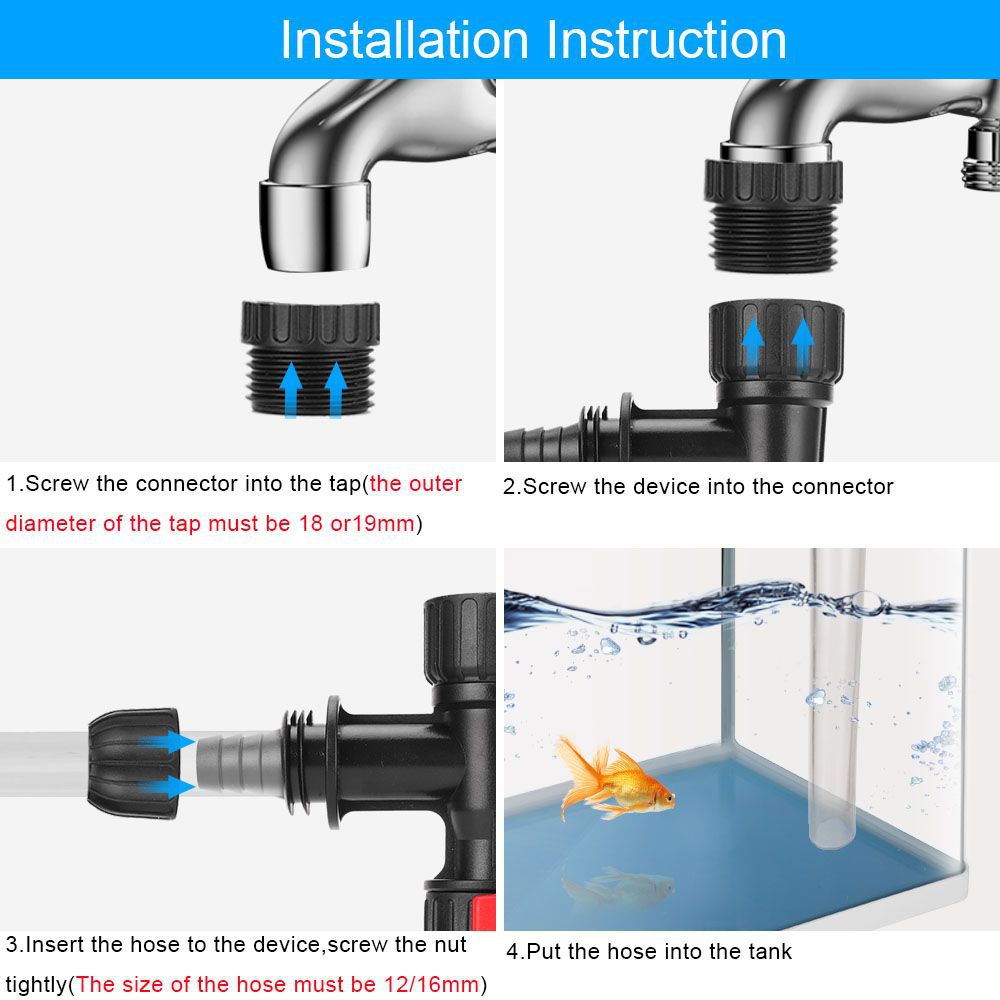 Aquarium Water Changer Fish Ta - Aquarium Fish And Supplies ulasan dan harga