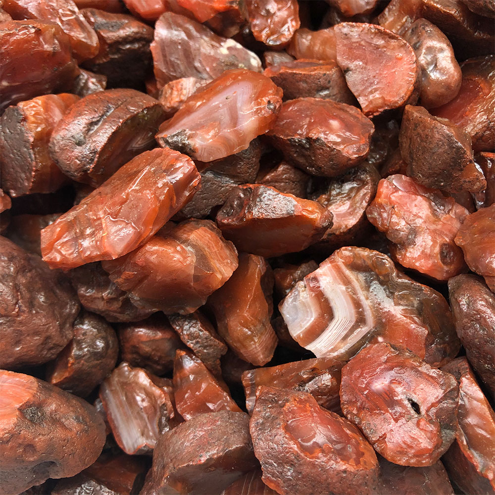 1pc Random Rough Raw Carnelian - Aquarium Decoration Rock ulasan dan harga