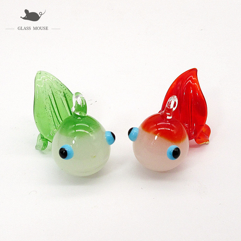 Custom Jade Color Handmade Mur - Aquarium Fish Colorful ulasan dan harga
