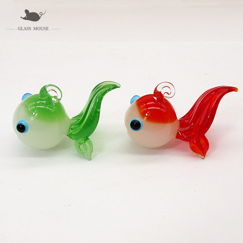 Custom Jade Color Handmade Mur - Aquarium Fish Colorful ulasan dan harga