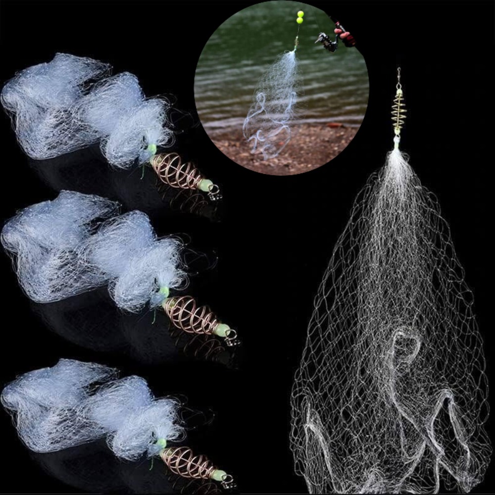 3pcs Fishing Net Trap Mesh Lum - Aquarium Fish Trap ulasan dan harga