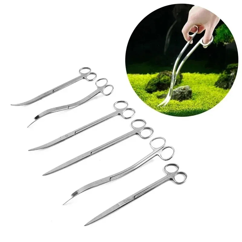 Aquarium Scissors,Extra Long S - Aquarium Fish Maintenance ulasan dan harga