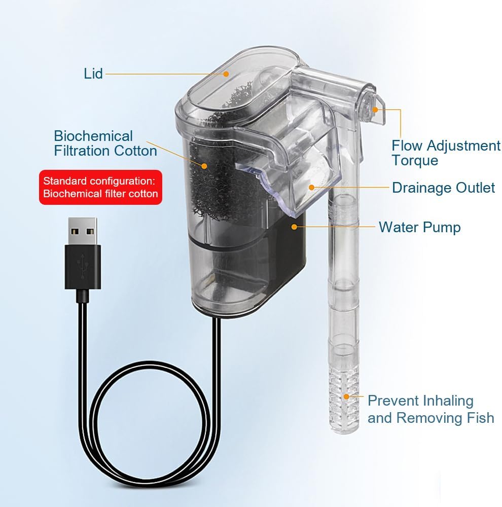 New Aquarium Hanging Filter Mi - Aquarium Xl ulasan dan harga
